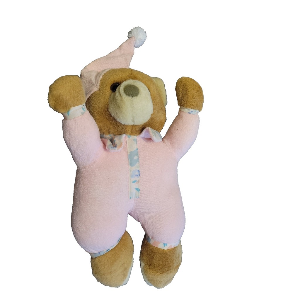 Vtg 1991 Luv Bunch Teddy Bear Plush Terry cloth Stuffed Acme toy 14"